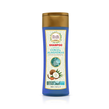 SHAMPOO DE ACEITE DE COCO Y ALMENDRAS