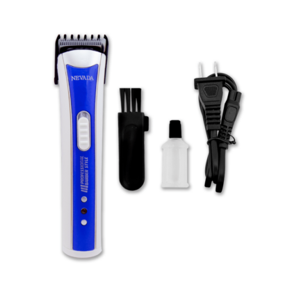 MÁQUINA INALAMBRICA CORTADORA DE CABELLO BARBER SHOP 4 PIEZAS