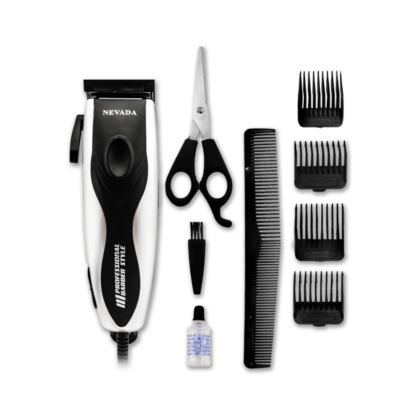 MÁQUINA CORTADORA DE CABELLO BARBER SHOP 9 PIEZAS
