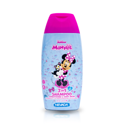 SHAMPOO + ACONDICIONADOR + BODY WASH MINNIE JUNIOR