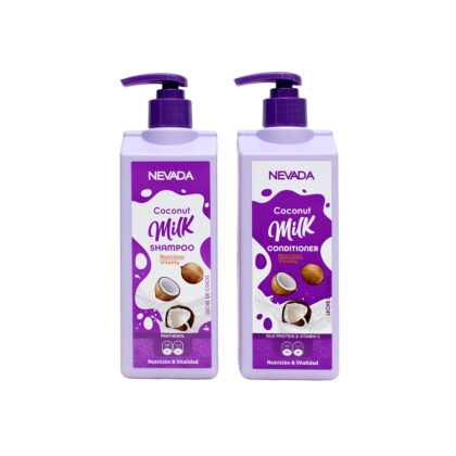 SHAMPOO + ACONDICIONADOR LECHE DE COCO