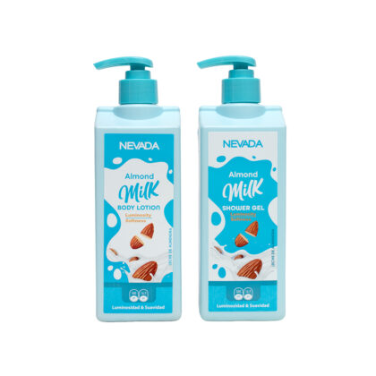 CREMA CORPORAL Y GEL DE BAÑO LECHE DE ALMENDRAS