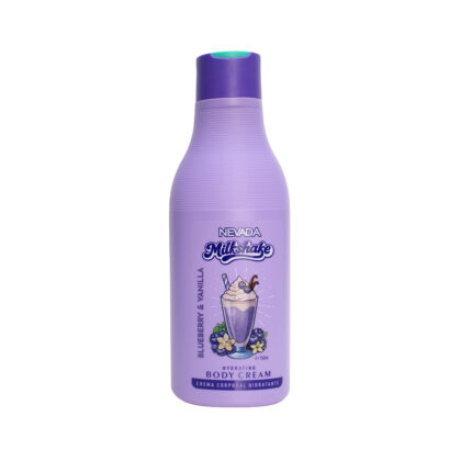 CREMA CORPORAL HIDRATANTE MILKSHAKE DE BLUEBERRY Y VAINILLA